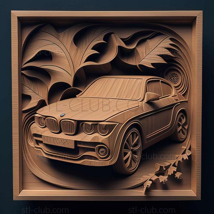 3D модель BMW 1 F20 (STL)